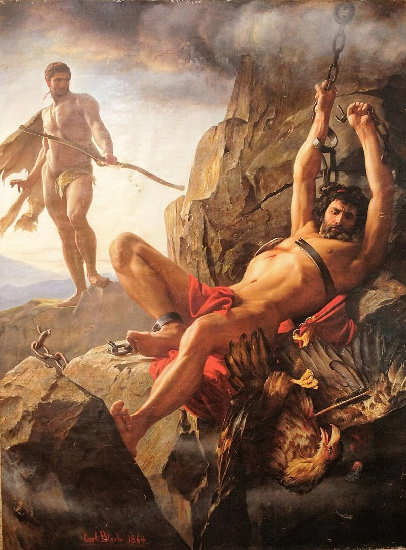 La liberazione di Prometeo, 1864 - Ribe Kunstmuseum